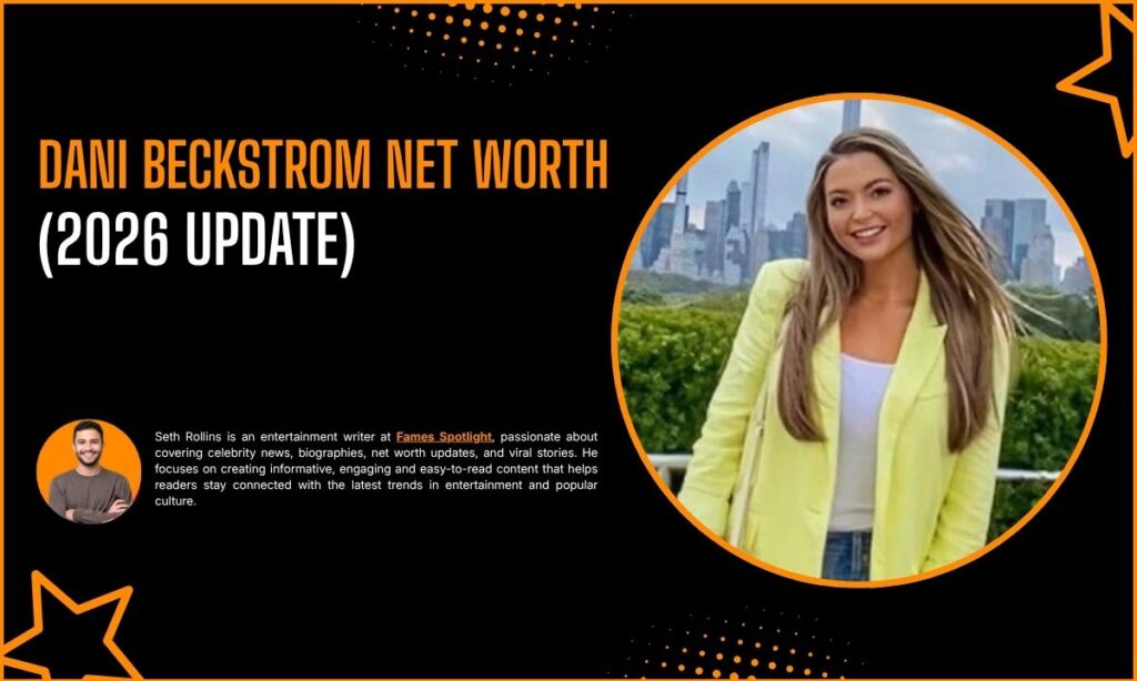 Dani Beckstrom Net Worth