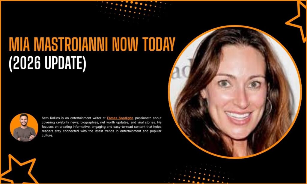 Mia Mastroianni Now Today