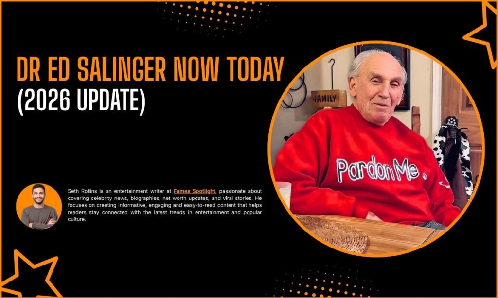 Dr Ed Salinger Now Today