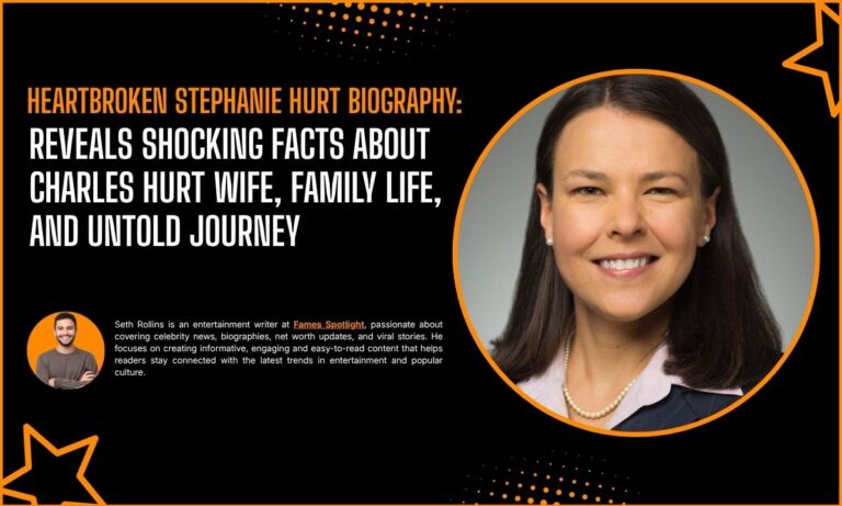 Heartbroken Stephanie Hurt Biography: Reveals Shocking Facts About Charles Hurt Wife, Family Life, And Untold Journey
