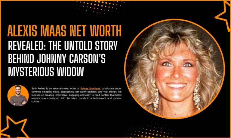 Alexis Maas Net Worth Revealed: The Untold Story Behind Johnny Carson’s Mysterious Widow