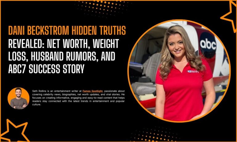 Dani Beckstrom Hidden Truths Revealed: Net Worth, Weight Loss, Husband Rumors, And ABC7 Success Story