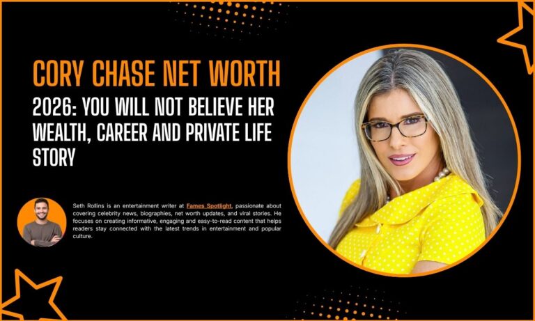 Cory Chase Net Worth 2026: You Will Not Believe Her Wealth, Career And Private Life Story 